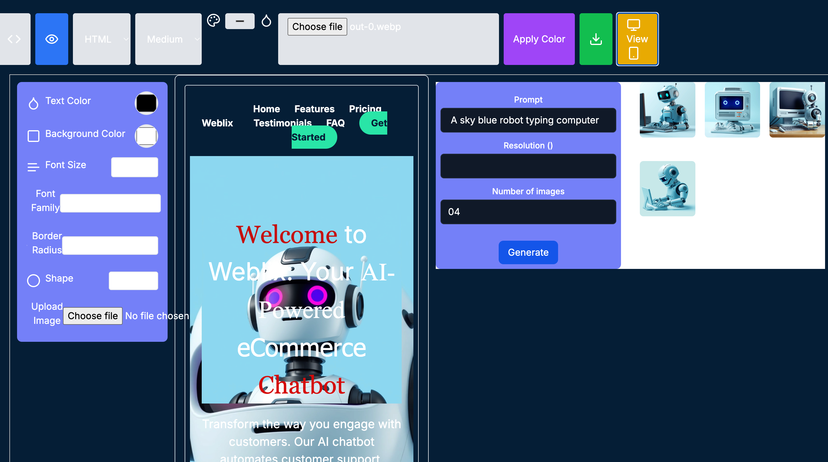 AI Web Design