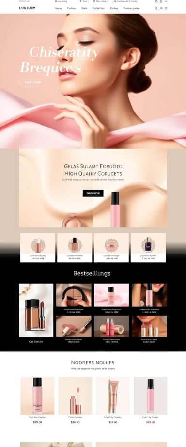 Cosmetic-AI-web-desing